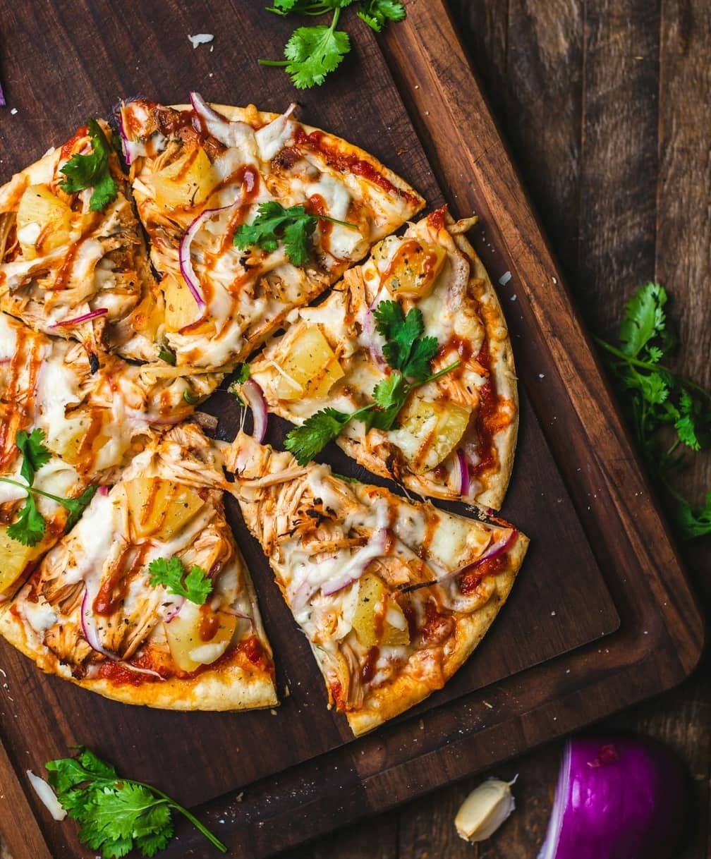 Wood-fired pizza